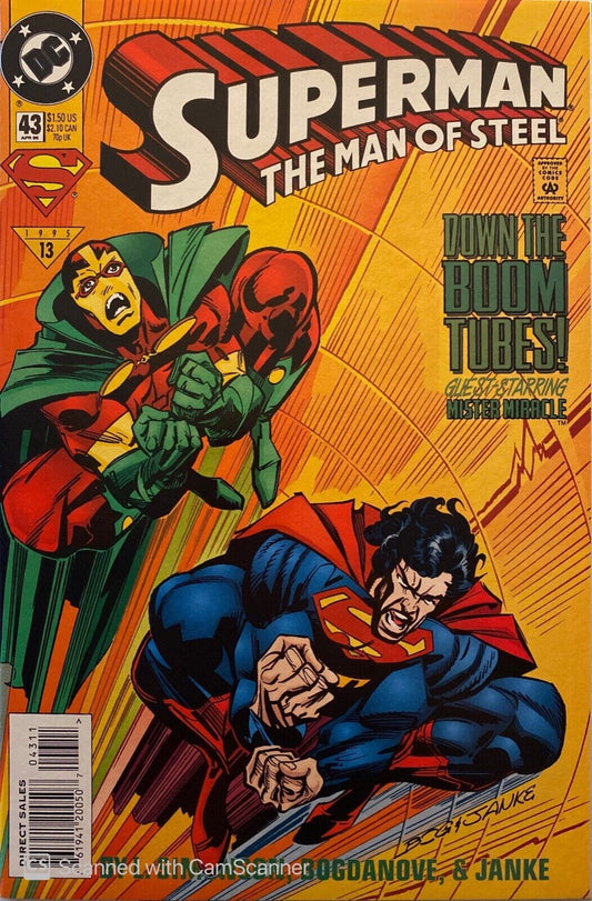 DC Comics Superman the Man of Steel #43 Modern Age 1995