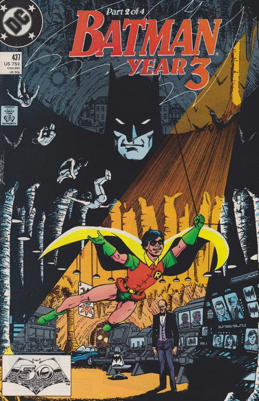 DC Comics Batman #437 Copper Age 1989 Year 3 Part 2