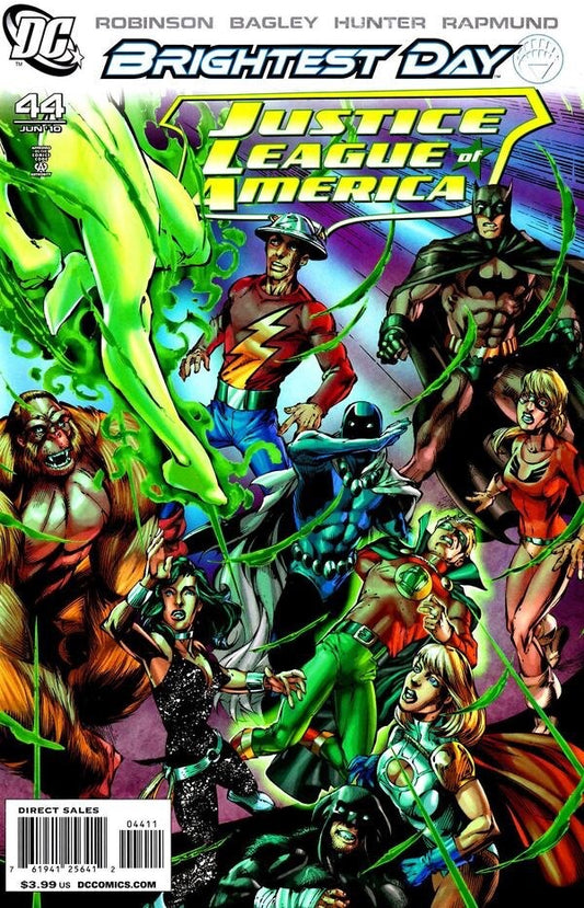 DC Comics Justice League of America #44 Modern Age 2010 Brightest Day