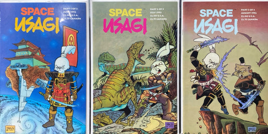 Mirage Comics Space Usagi #1-3 Modern Age 1992 Complete Series