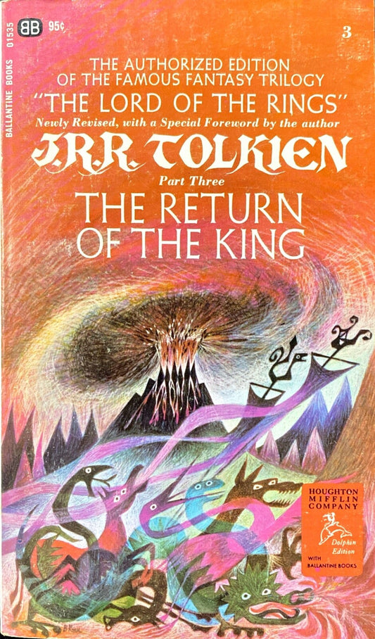 The Return of the King by J.R.R. Tolkien 1971 Ballantine O1535 Paperback