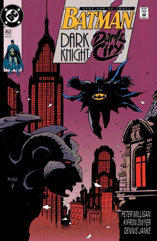 DC Comics Batman #452 Copper Age 1990 Mignola