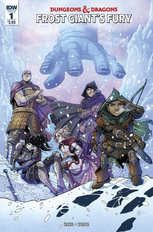 IDW Comics Dungeons & Dragons: Frost Giant's Fury #1 Modern Age 2017