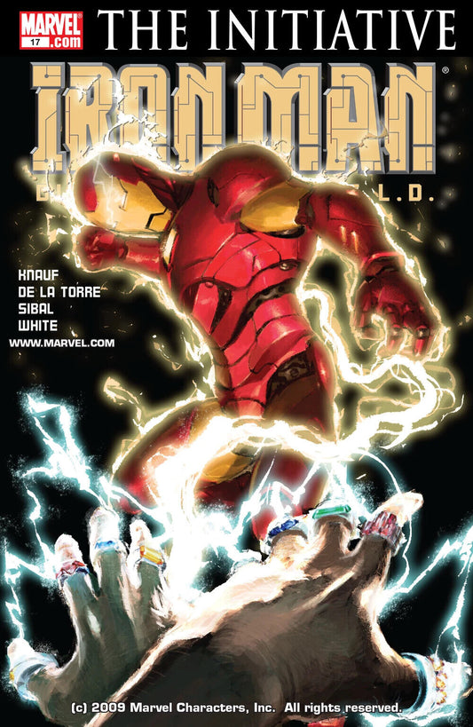 Marvel Comics Invincible Iron Man #17 Modern Age 2007 Director of S.H.I.E.L.D.