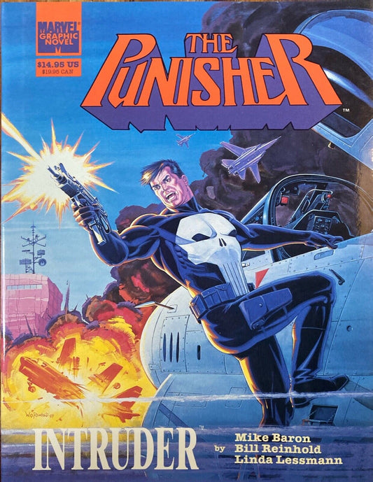 Marvel Comics Punisher: Intruder 1989 Graphic Novel Hardcover