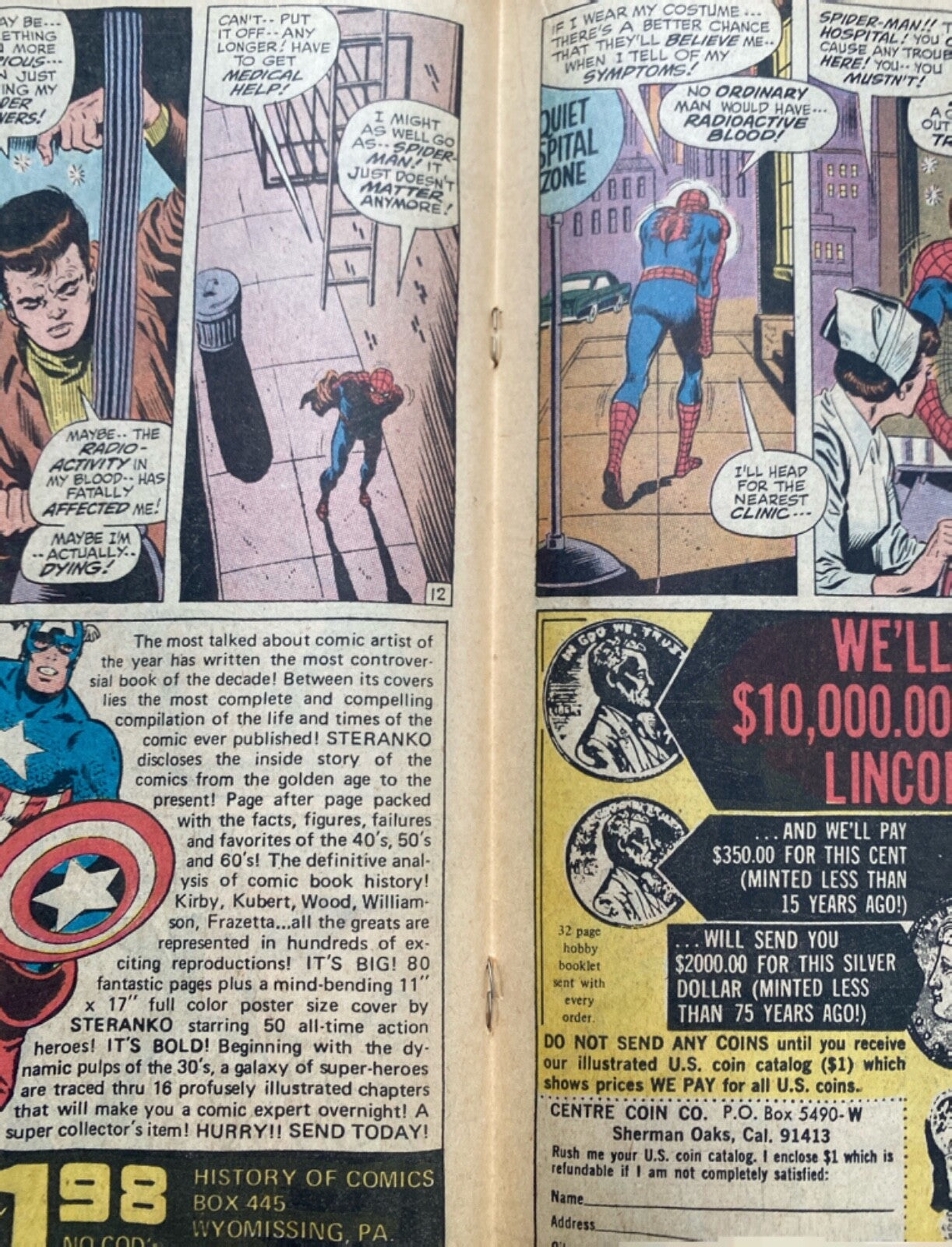 Marvel Comics Amazing Spider-man #88 Bronze Age 1970 Doctor Octopus