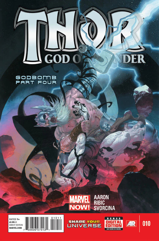 Marvel Comics Thor: God of Thunder #10 Modern Age 2013 Godbomb