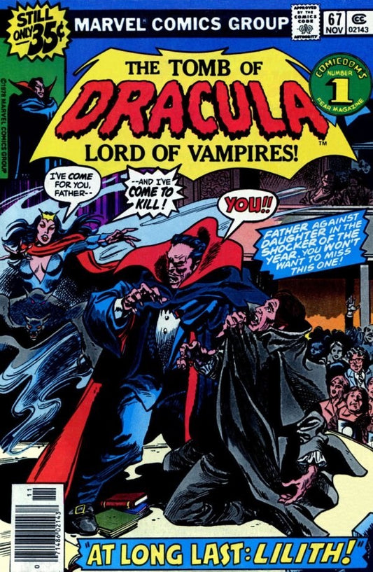 Marvel Comics Tomb of Dracula #67 Bronze Age 1978
