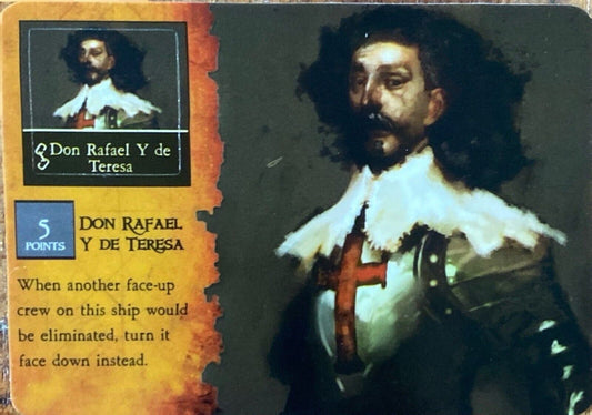 WizKids Pirates CSG of the Barbary Coast 070 Don Rafael Y de Teresa