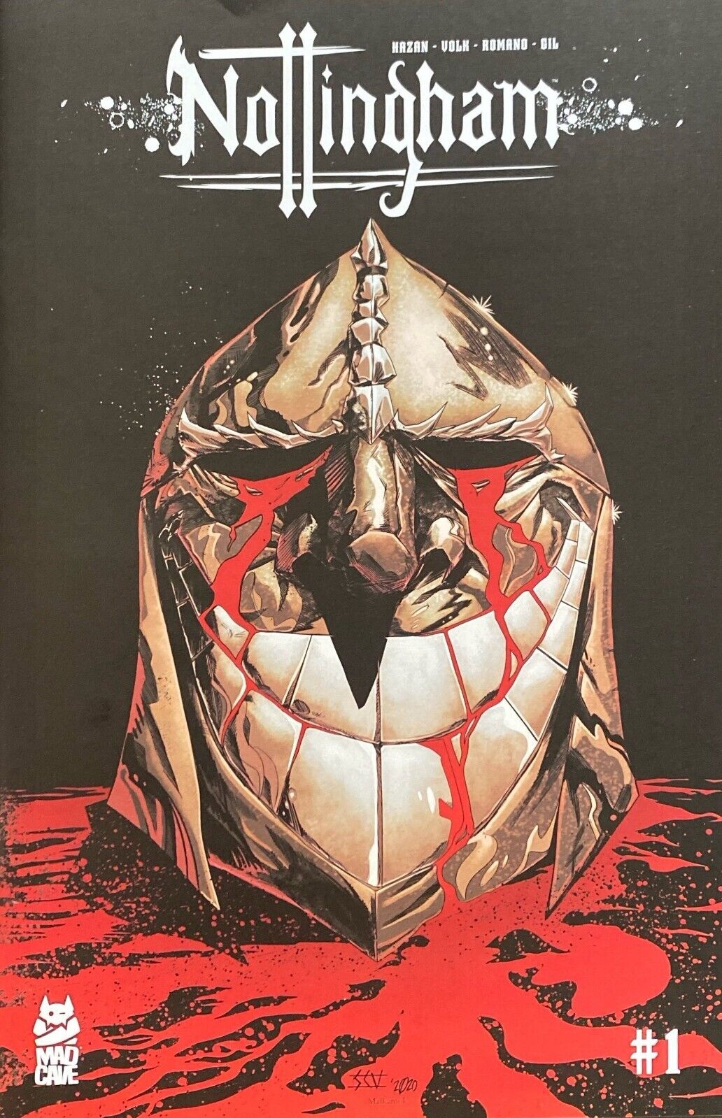 Mad Cave Comics Nottingham #1 Modern Age 2021 First Print