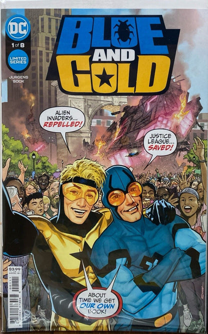DC Comics Blue and Gold #1-8 Modern Age 2021 Complete Blue Beetle Booster Gold