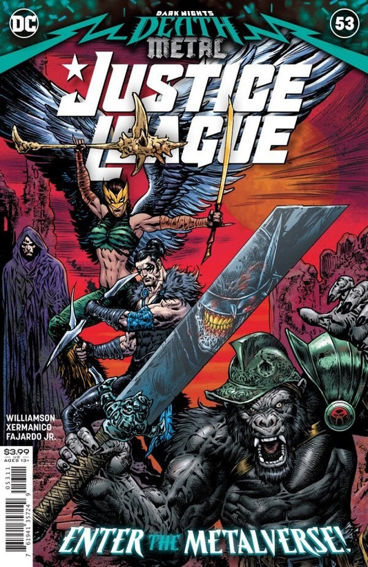 DC Comics Justice League #53 Modern Age 2020 Variant Dark Nights Death Metal