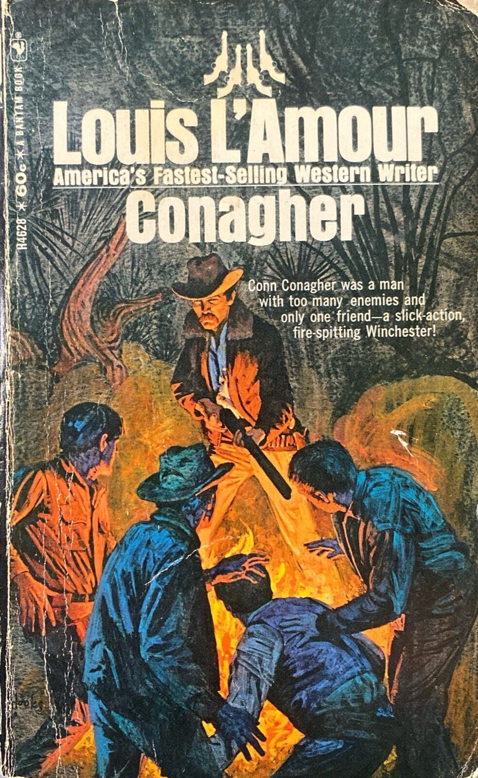 Conagher by Louis L'Amour 1969 Bantam H4628 Paperback