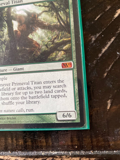 Magic the Gathering (MTG) Primeval Titan Magic 2012 (M12)