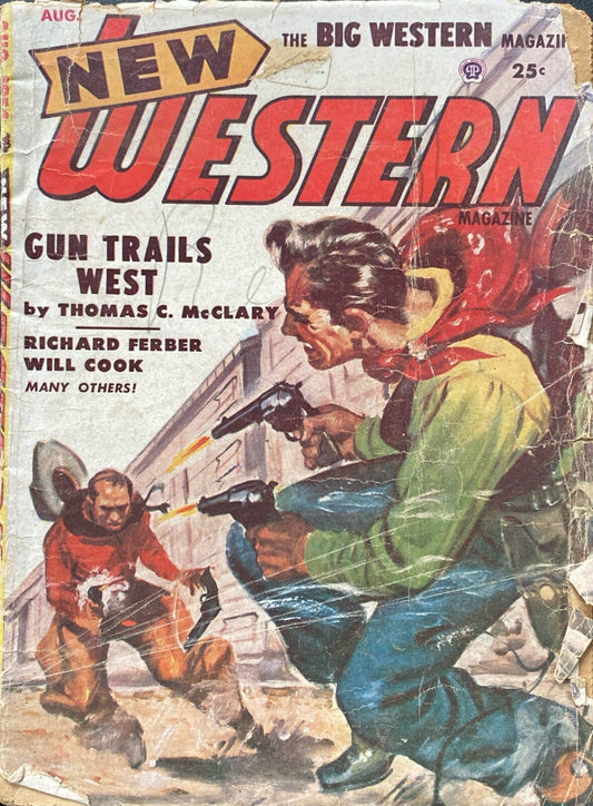 New Western Magazine Pulp August 1954 McClary Ferber Cook