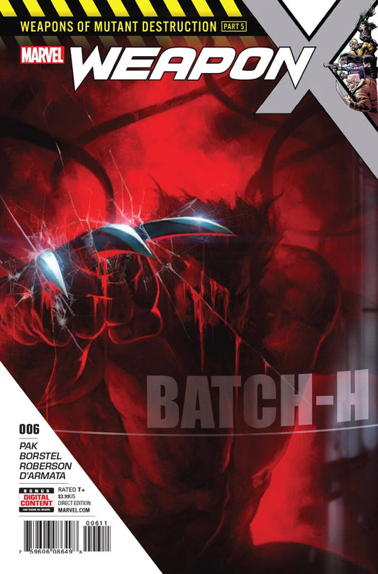 Marvel Comics Weapon X #6 Modern Age 2017