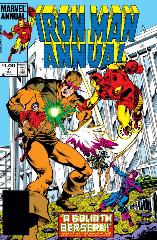 Marvel Comics Iron Man Annual #7 Copper Age 1984