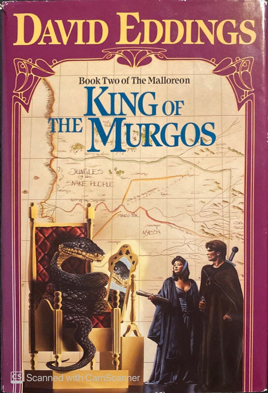 King of the Murgos by David Eddings 1987 Del Rey Hardcover BCE