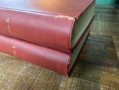 A History of Our Own Times by Justin McCarthy c.1894 Hardcover Two Volume Set