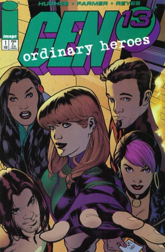 Image Comics Gen13 Ordinary Heroes #1 Modern Age 1996