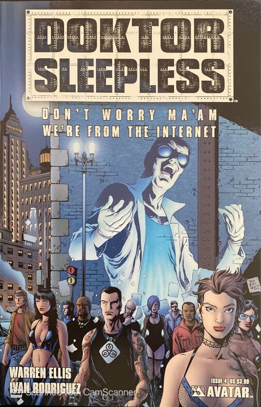 Avatar Press Doctor Sleepless #4 Modern Age 2007