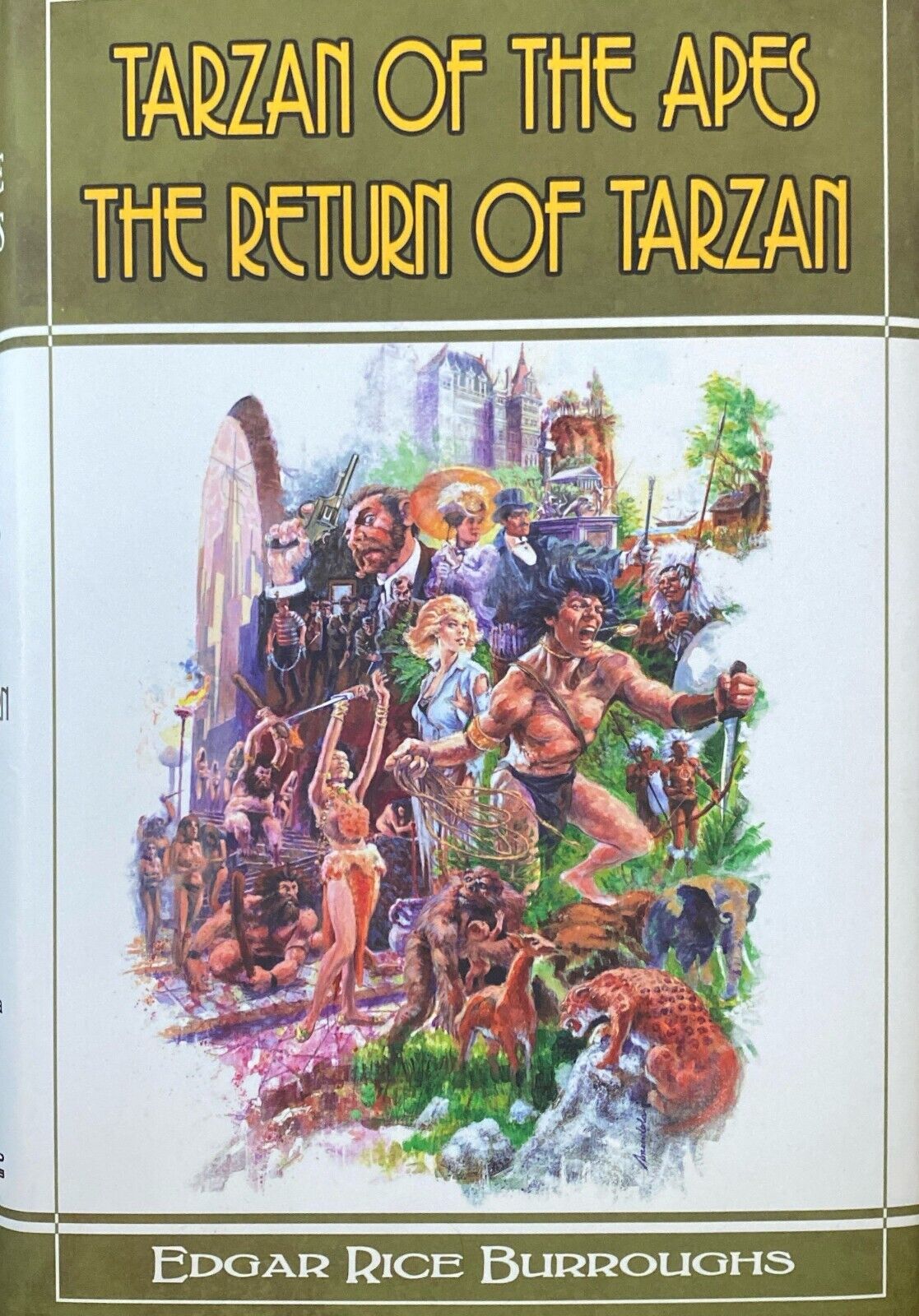 Tarzan of the Apes/Return of Tarzan by Edgar Rice Burroughs Homeworld Hardcover