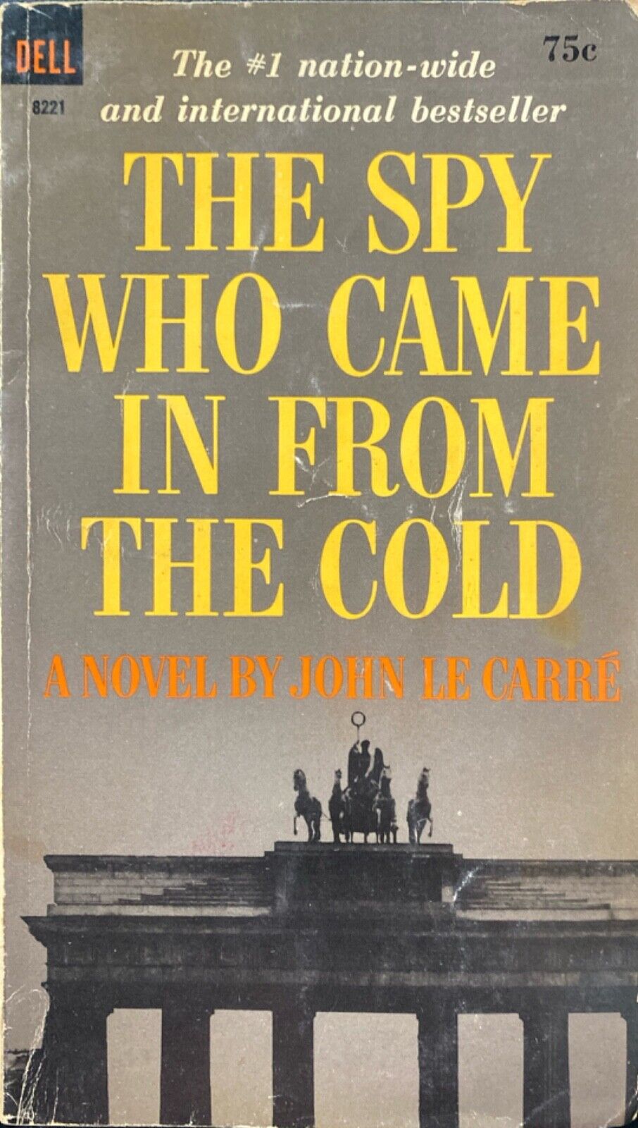 The Spy Who Came in From The Cold by John Le Carre 1965 Dell 8221 Paperback