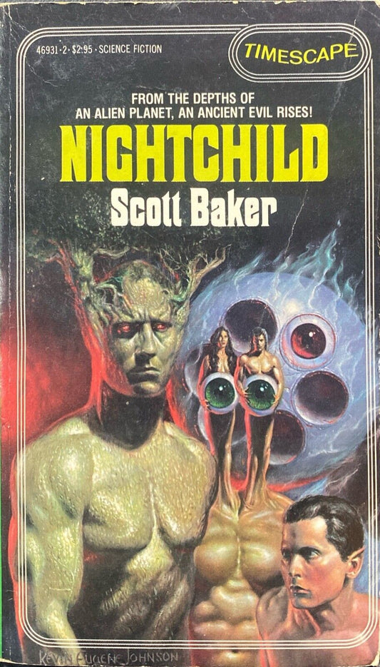 Nightchild by Scott Baker 1983 Pocket Timescape Paperback