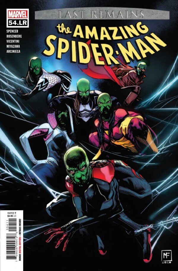 Marvel Comics Amazing Spider-man #54.LR Modern Age 2020
