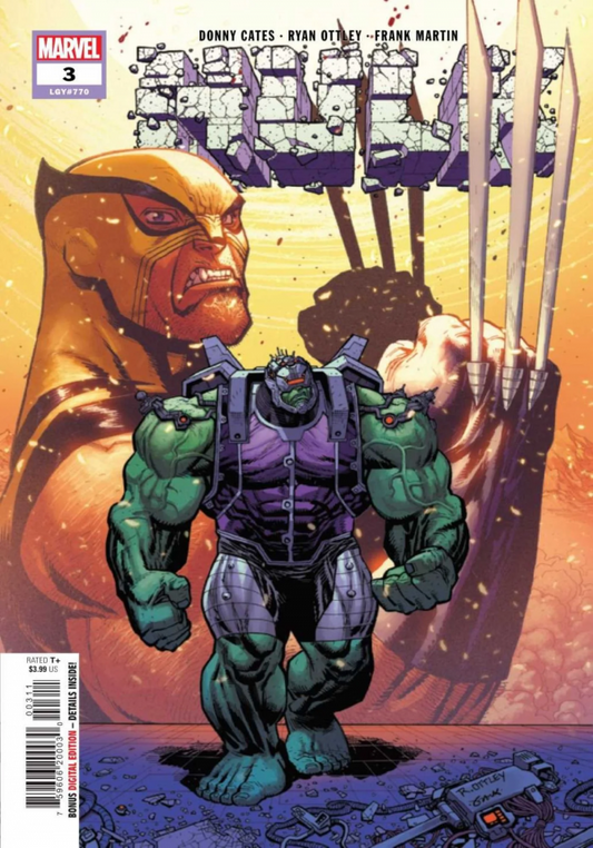 Marvel Comics Hulk #3 Legacy #770 Modern Age 2022
