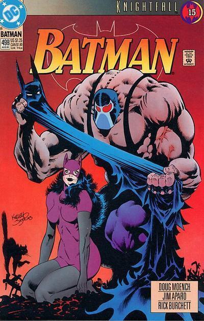 DC Comics Batman #498 Modern Age 1993 Knightfall