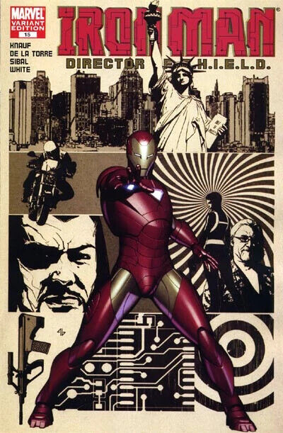 Marvel Comics Iron Man #15 Modern Age 2007 Granov Variant