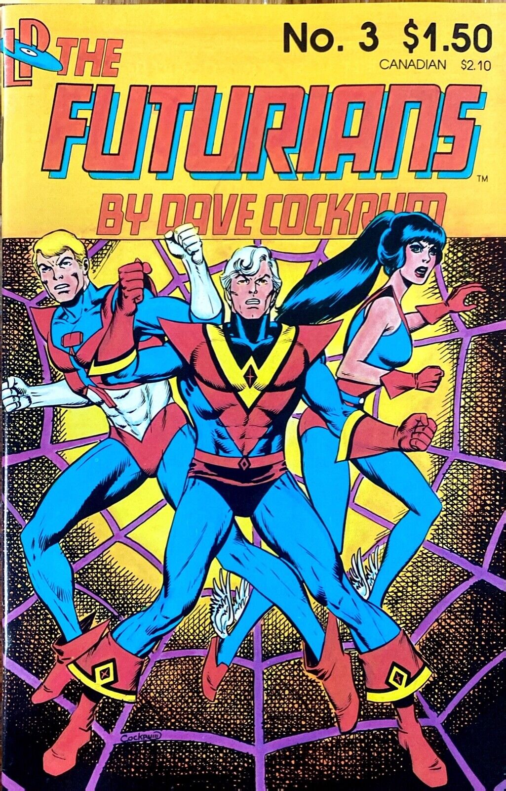 Lodestone Comics The Futurians by Dave Cockrum #3 Copper Age 1986