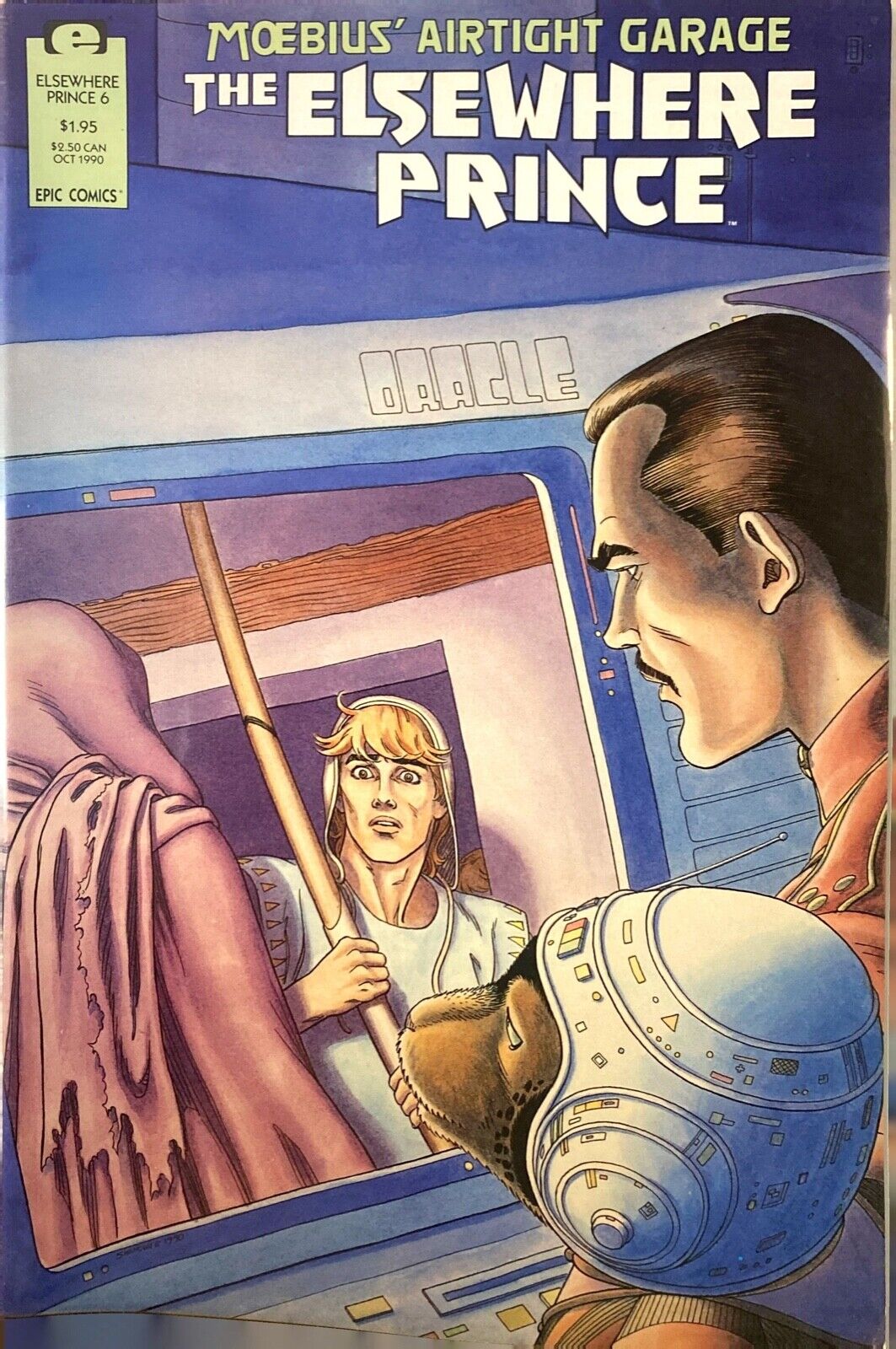 Epic Comics Moebius' Airtight Garage The Elsewhere Prince #1-6 1990 Copper Age
