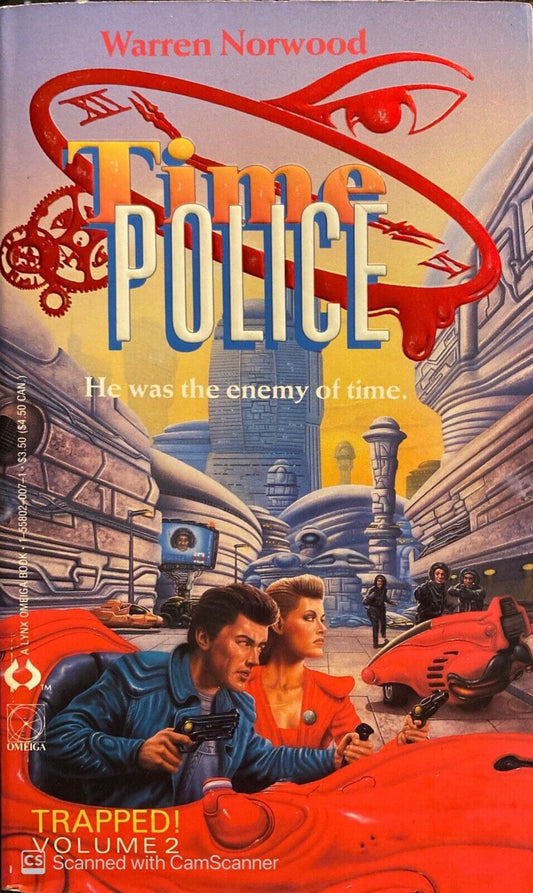 Time Police 2: Trapped! by Warren Norwood 1989 Lynx Paperback