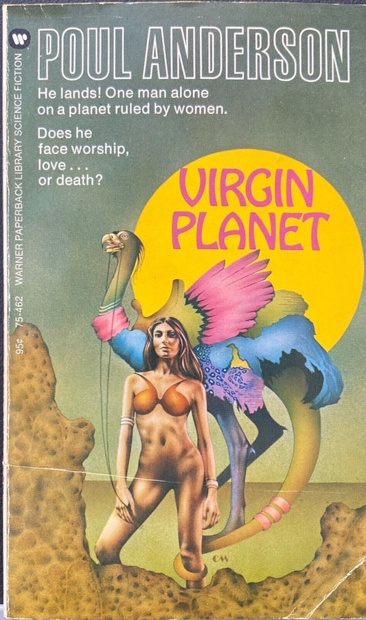 Virgin Planet by Poul Anderson 1974 Warner Paperback