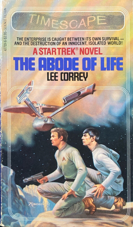 Star Trek #6: The Abode of Life by Lee Correy 1987 Pocket Paperback
