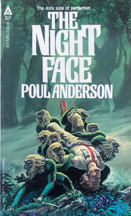 The Night Face by Poul Anderson 1981 Ace Paperback