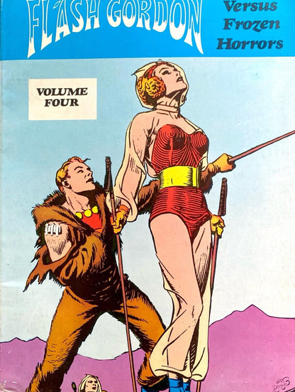 Flash Gordon Versus Frozen Horrors (Vol. 4) by Alex Raymond 1978 Paperback