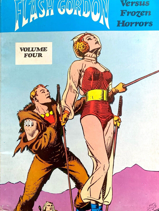 Flash Gordon Versus Frozen Horrors (Vol. 4) by Alex Raymond 1978 Paperback