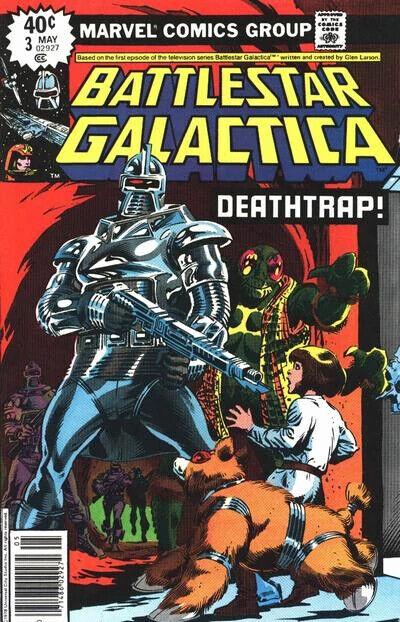 Marvel Comics Battlestar Galactica #3 Bronze Age 1979