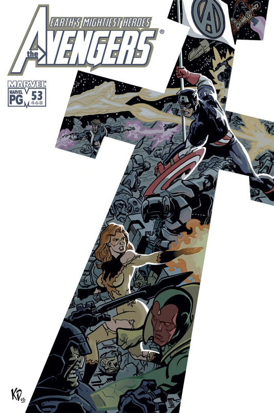 Marvel Comics Avengers #53 (Legacy #468) Modern Age 2002