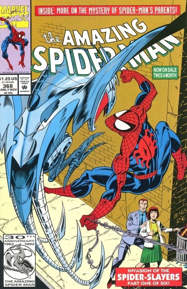 Marvel Comics Amazing Spider-man #368 Modern Age 1992