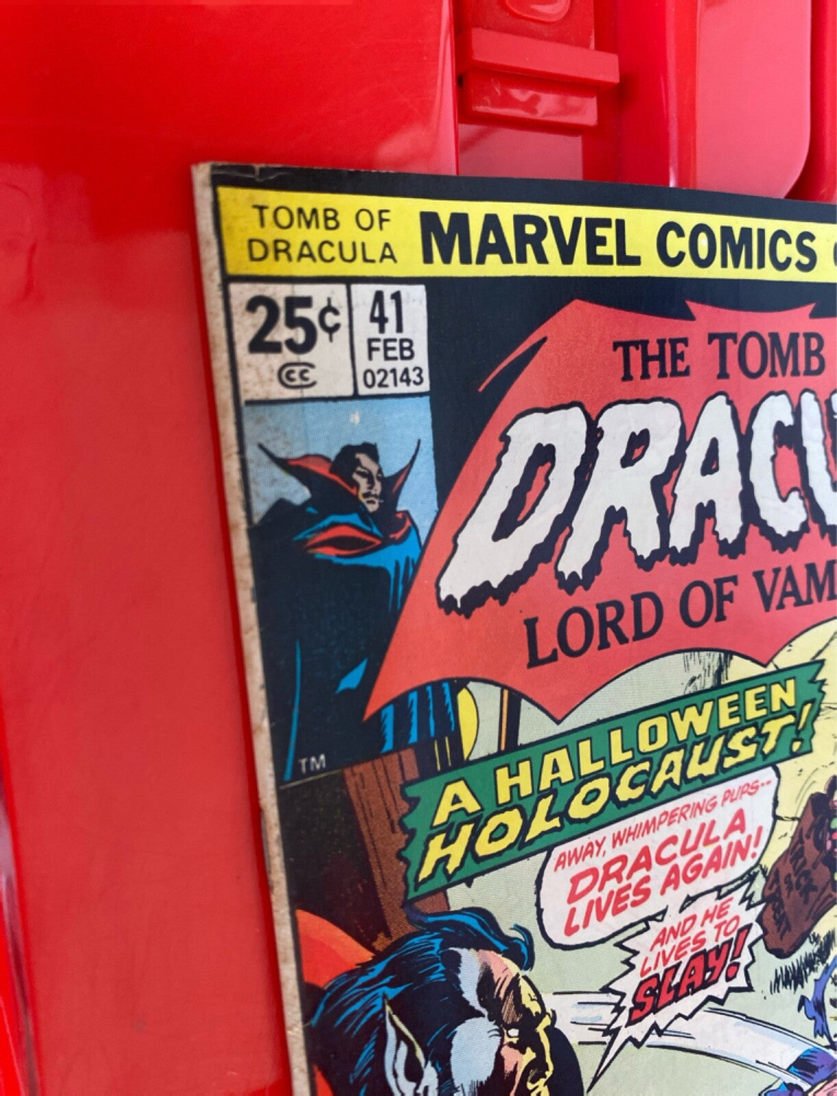 Marvel Comics Tomb of Dracula #41 Bronze Age 1976