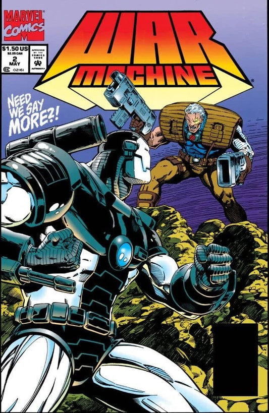 Marvel Comics War Machine #2 Modern Age 1994