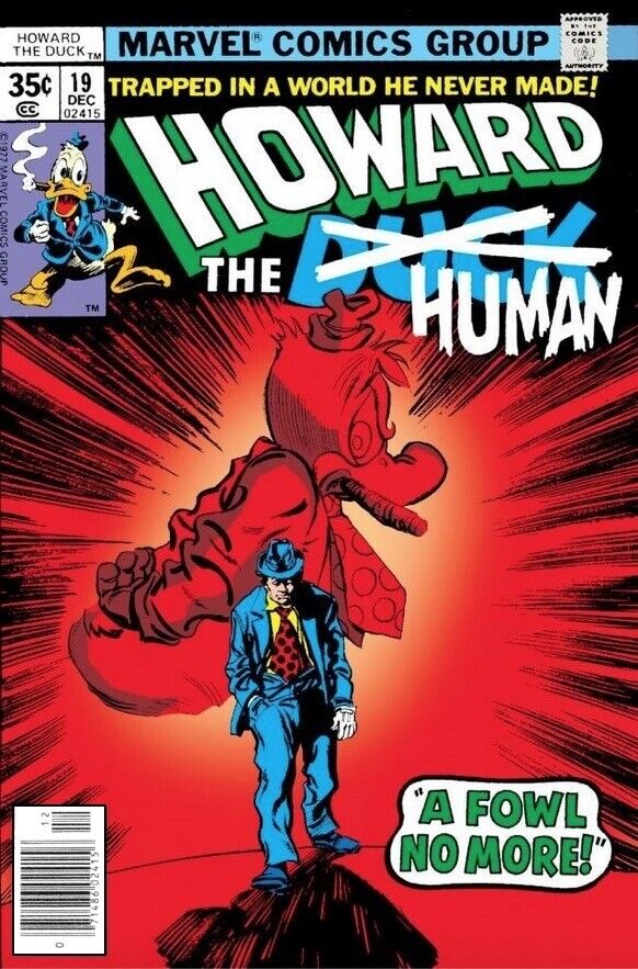 Marvel Comics Howard the Duck #19 Bronze Age 1977