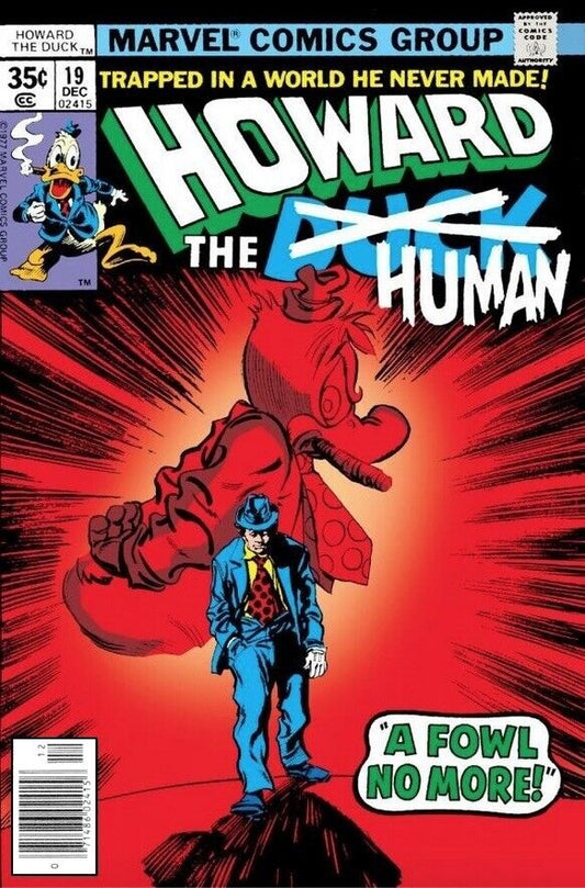 Marvel Comics Howard the Duck #19 Bronze Age 1977