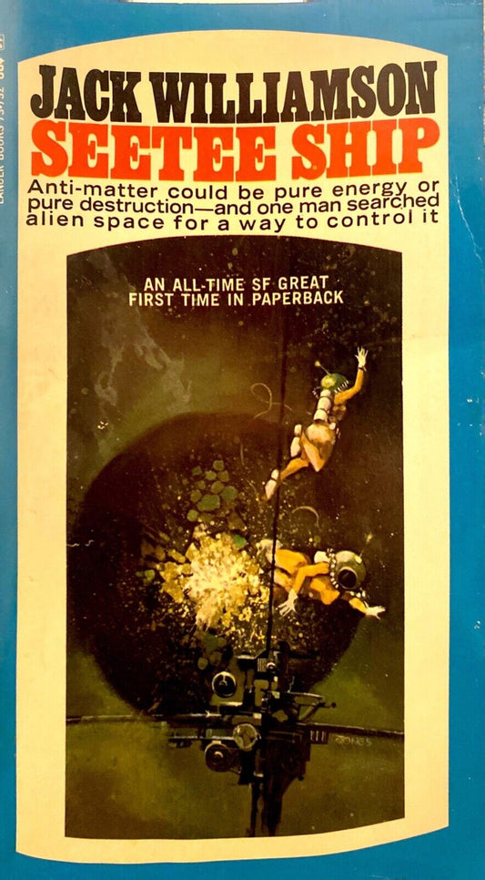 Seetee Shock by Jack Williamson 1968 Lancer Paperback First Edition