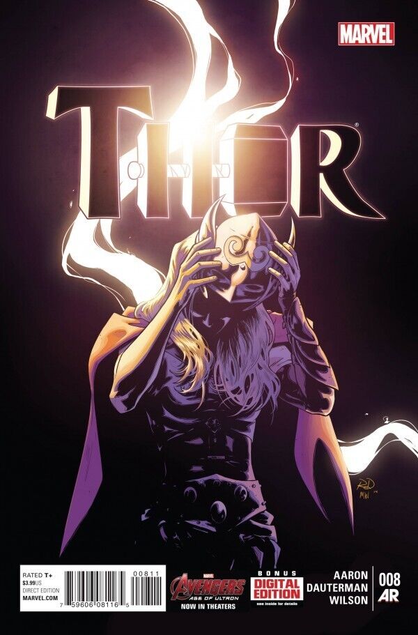 Marvel Comics Thor #8 Modern Age 2014 Jane Foster Revealed as Thor