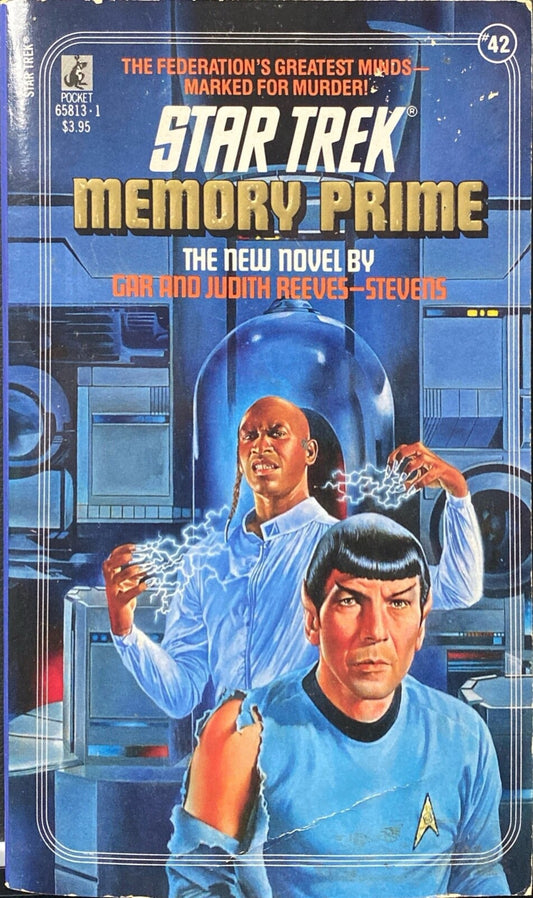 Star Trek #42: Memory Prime by Gar & Judith Reeves-Stevens 1988 Pocket Paperback